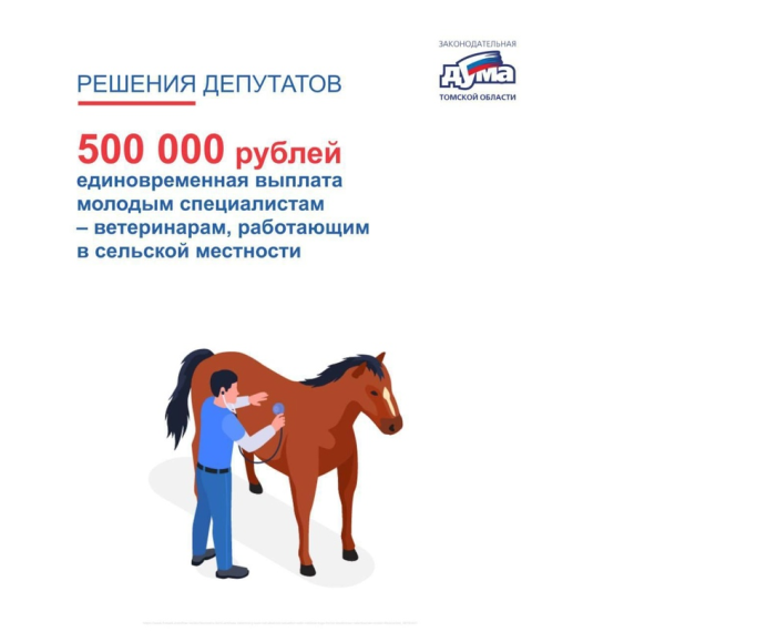Новая мера господдержки для молодых врачей – ветеринаров из сельской местности.. Новая мера господдержки для молодых врачей – ветеринаров из сельской местности..